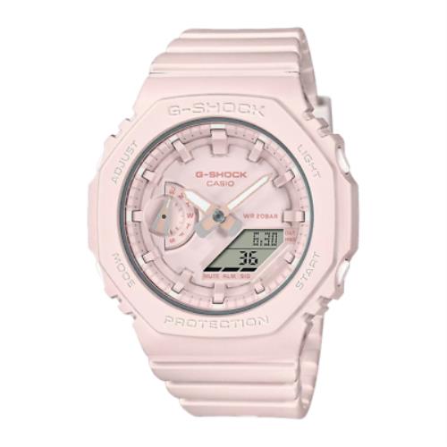 Casio G-shock GMA-S2100BA-4A Casioak Mini Pastel Pink A/d Watch