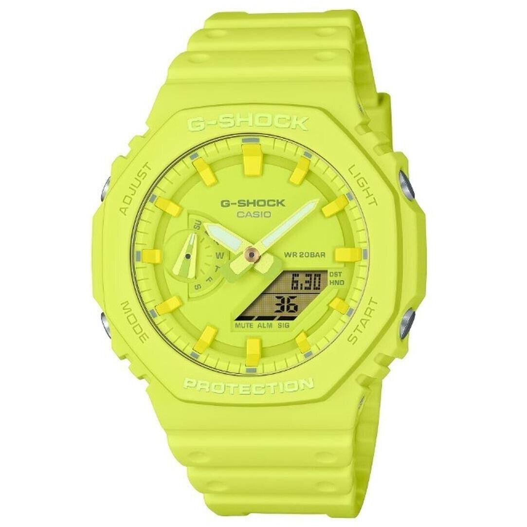 Casio G-shock Analog-digital Green Watch GA2100-9A9