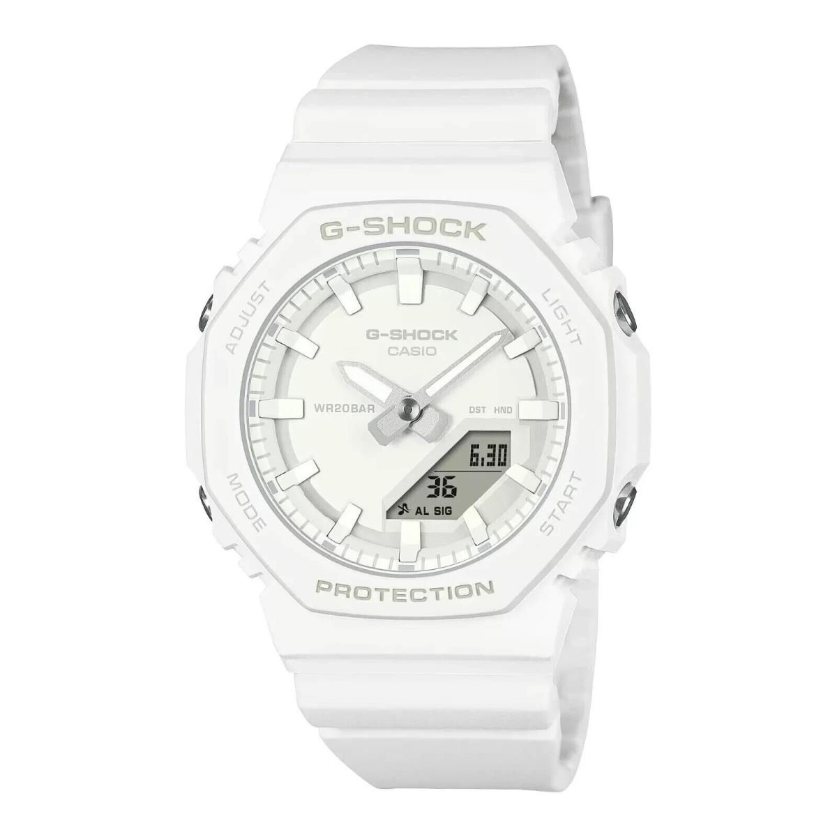 Casio G-shock Women`s Analog-digital White Watch GMAP2100-7A