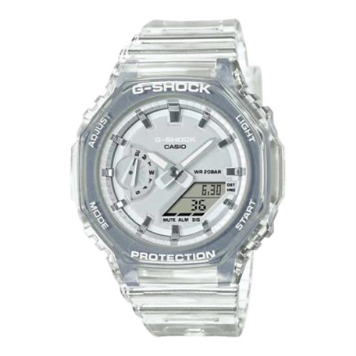 Casio G-shock GMA-S2100SK-7A Casioak Mini Translucent White A/d Watch