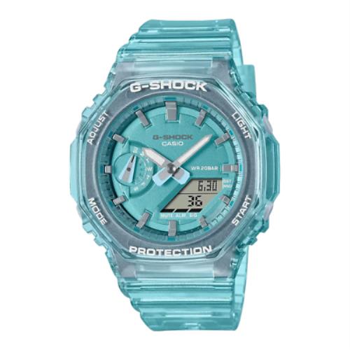 Casio G-shock GMA-S2100SK-2A Casioak Mini Translucent Blue A/d Watch