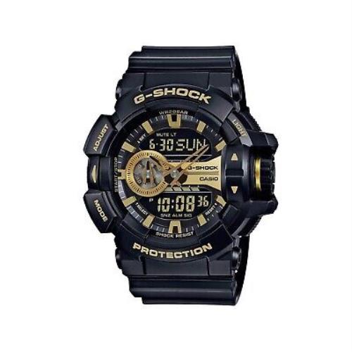 Casio G-shock Garish Series Watches - Black/gold GA-400GB-1A9DR