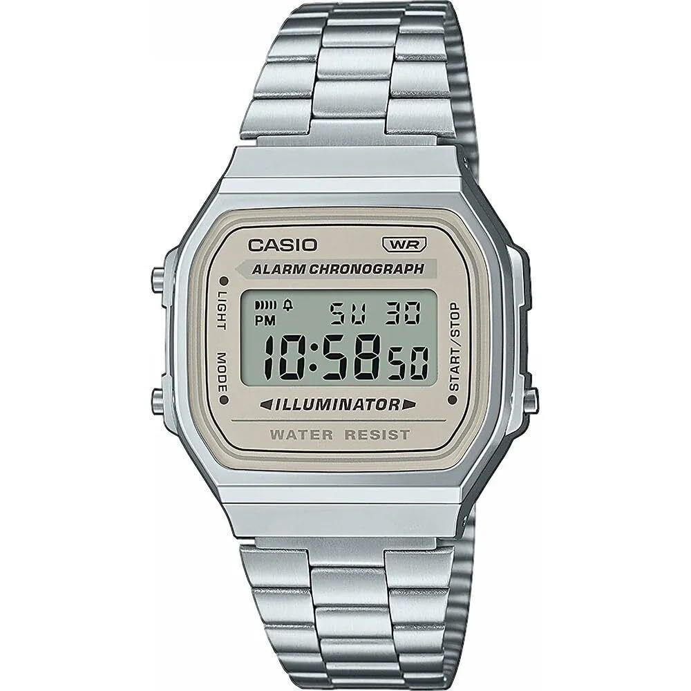 Casio Vintage A168WA-8AYES Men`s Steel Watch