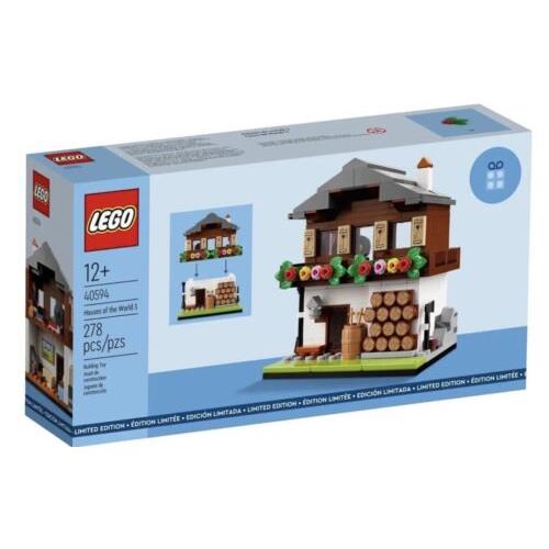 Lego Set 40594 Houses of The World 3 Limited Edition 278 Pieces
