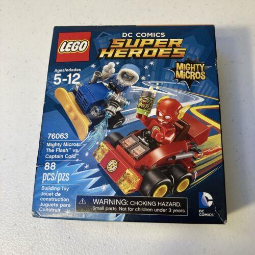 Lego DC Comics Super Heroes Mighty Micros The Flash vs Captain Cold 76063 2016