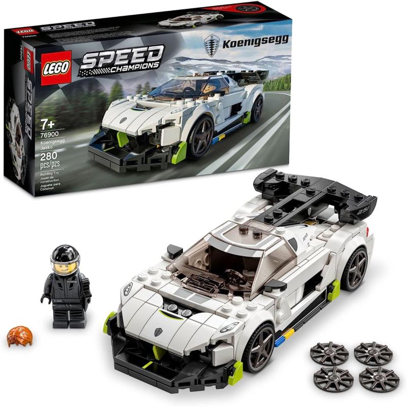 Lego Speed Champions Koenigsegg Jesko 76900 Racing Sports Car Toy with Driver Mi