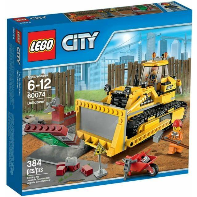 Lego City 60074 Bulldozer Retired Building Set