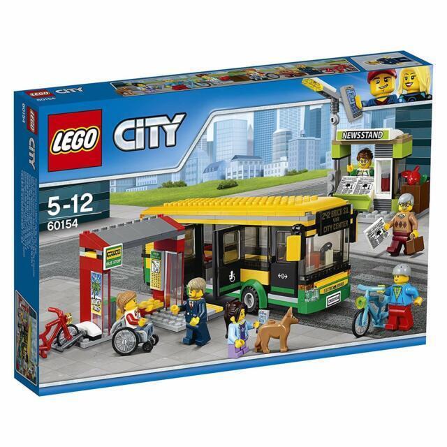 Lego City 60154 Bus Station Retired Building Set
