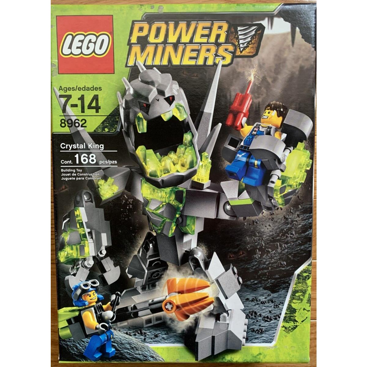 Lego 8962 Power Miners: Crystal King Retired Hard to Find Set