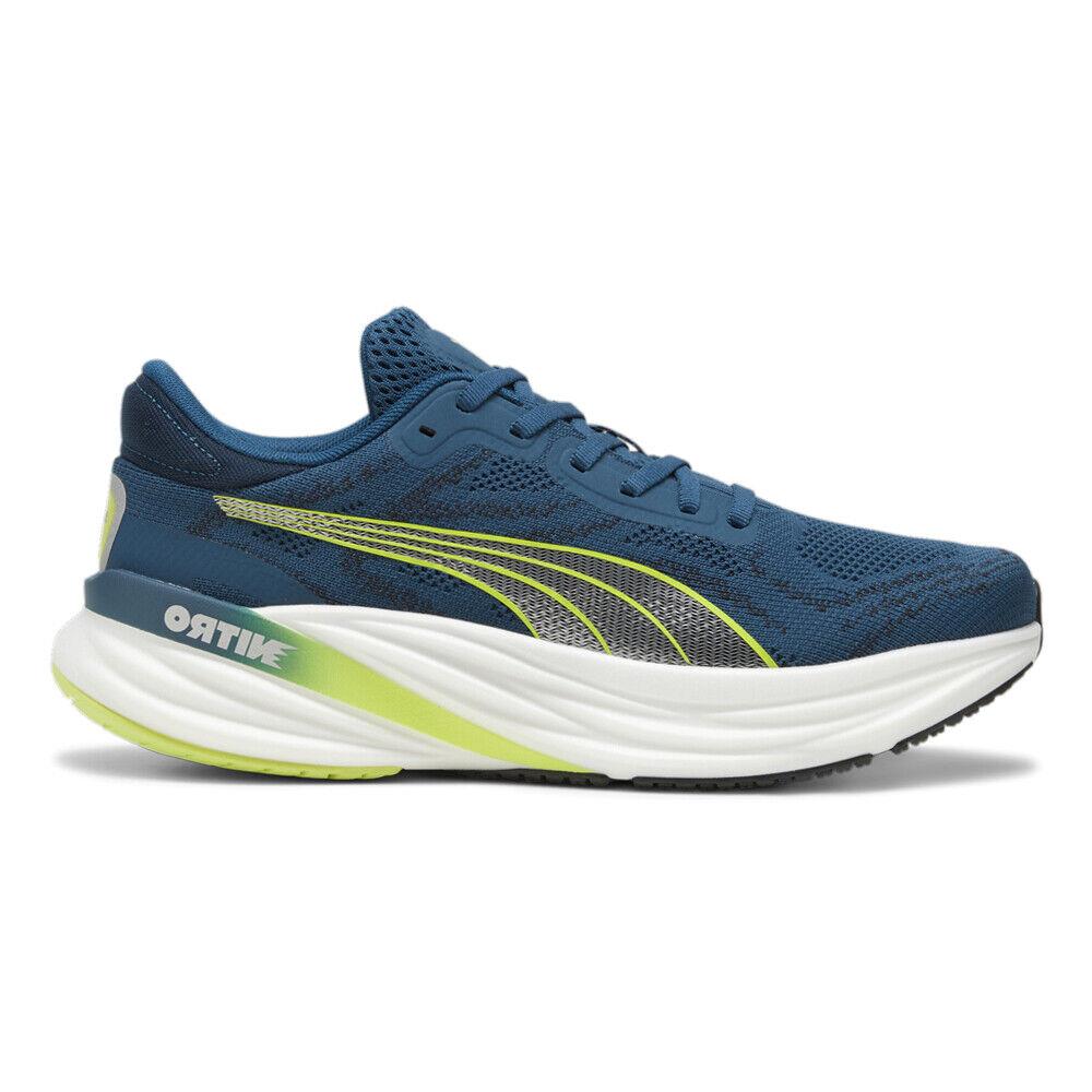 Puma Magnify Nitro 2 Running Mens Blue Sneakers Athletic Shoes 37690908