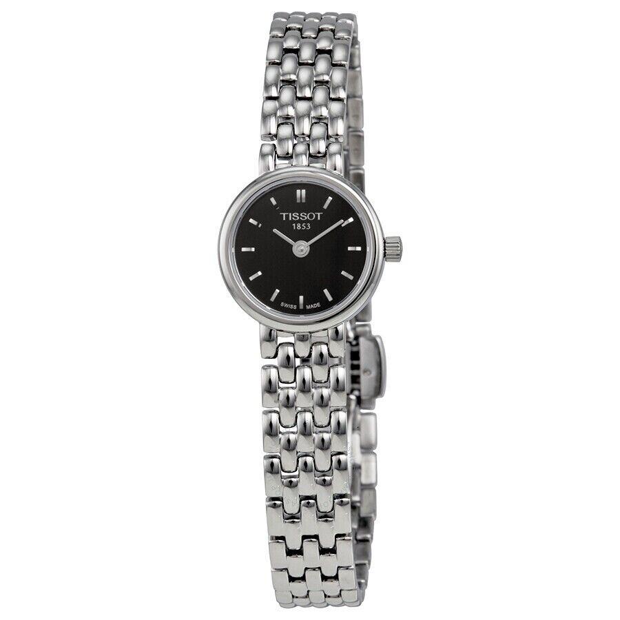 Tissot Lovely Black Dial Stainless Steel Ladies Watch T0580091105100