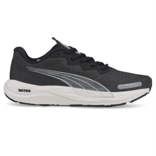 Puma Women`s Velocity Nitro 2 Running Shoes Puma Black/white 10 B Medium US