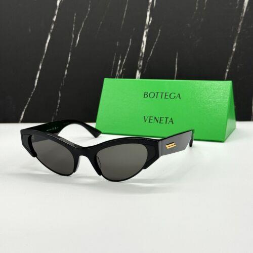 BV1102S 001 Bottega Veneta Women Sunglasses Bottega Veneta Black Eyewear