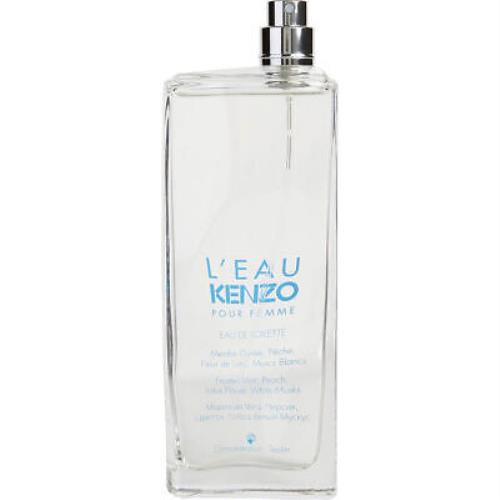 L`eau Kenzo by Kenzo Women - Edt Spray 3.3 OZ Tester