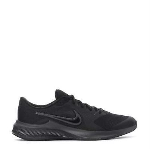 Big Kid`s Nike Downshifter 11 Black/dk Smoke Grey CZ3949 002 - Black/Dk Smoke Grey