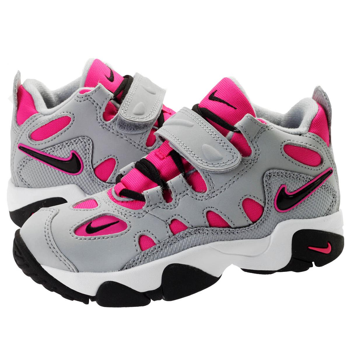 Nike Turf Raider Preschool Wolf Grey/black-pink Foil-white 599814-006 - Wolf Grey/Black-Pink Foil-White