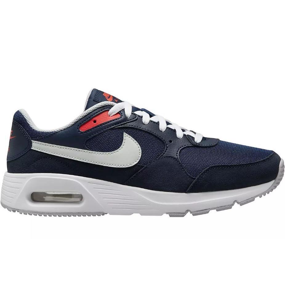 Men`s Nike CW4555 400 Air Max SC Navy/white/grey Casual Shoes Sneakers