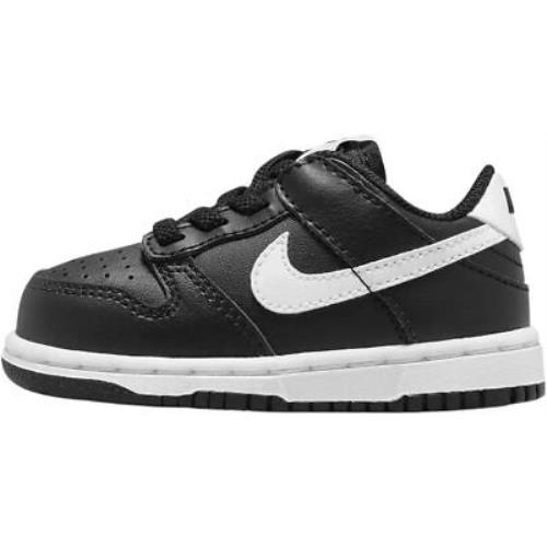 Toddler`s Nike Dunk Low Black/white-black-white FD1233 001 - 6 - Black/White-Black-White