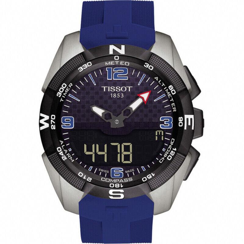 Tissot T-touch Expert Men`s Analog-digital Rubber Watch T091.420.47.057.02