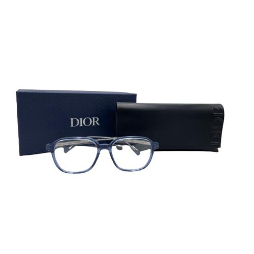 Christian Dior In Dior O S31 3000 Blue Eyeglasses 53-16-145mm
