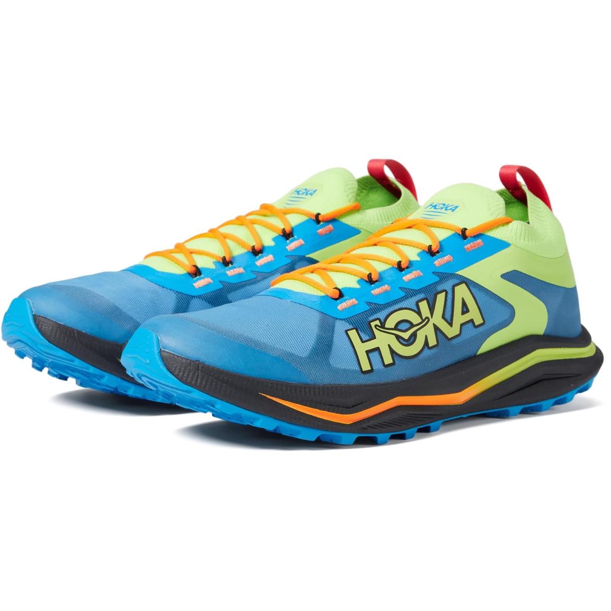 Man`s Sneakers Athletic Shoes Hoka Zinal 2 Diva Blue/Lettuce