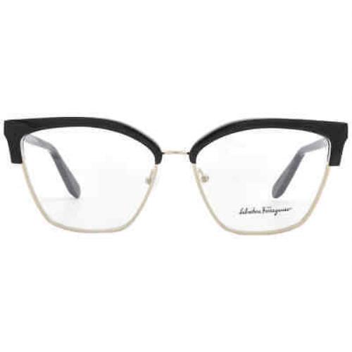 Salvatore Ferragamo Demo Cat Eye Ladies Eyeglasses SF2210 017 57 SF2210 017 57