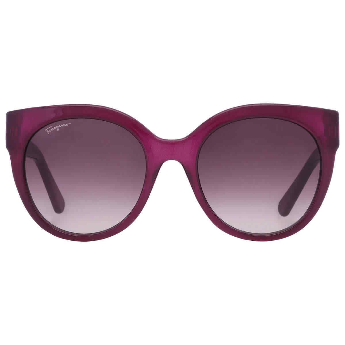 Salvatore Ferragamo Purple Gradient Cat Eye Ladies Sunglasses SF1031S 513 53