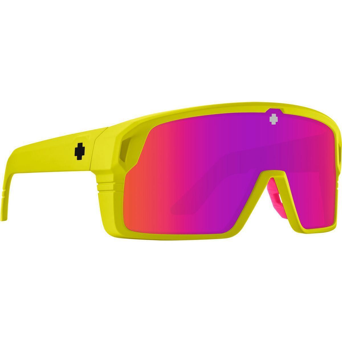 Spy Optic Monolith Sunglasses Matte Neon Yellow