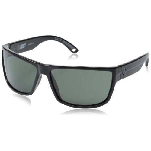 Spy Optic - Rocky Sunglasses Black - HD Plus Gray Green - Black/Happy Gray/Green