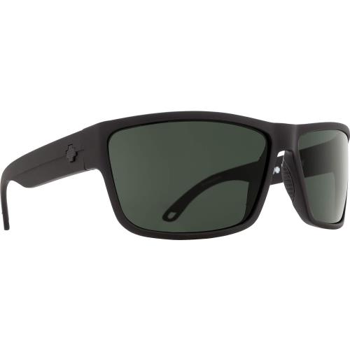 Spy Optics - Rocky Sunglasses Matte Black/hd Plus Happy Gray Green - Frame: SOSI Matte Black, Lens: HD Plus Gray Green