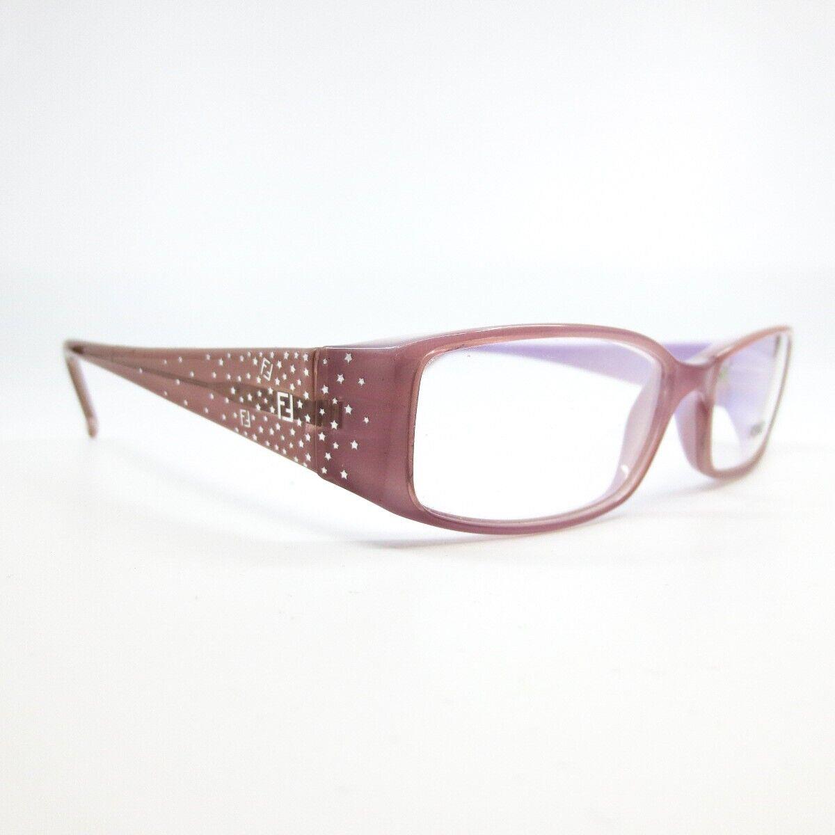 Fendi Eyeglasses Frames F817 516 Pink Stars Rectangular Full Rim 51-16-135