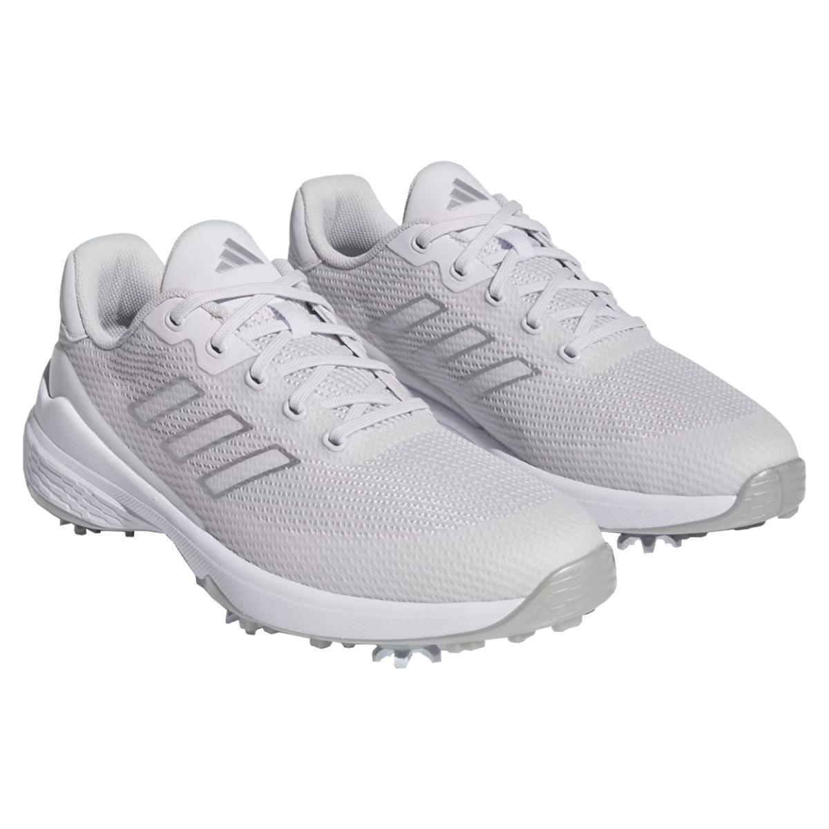 Adidas Men`s ZG23 Vent 6-Spike Mesh Golf Shoes White/Grey