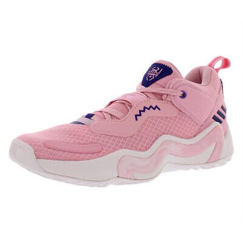 Adidas D.o.n. Issue 3 Unisex Shoes - Pink/Purple, Main: Pink