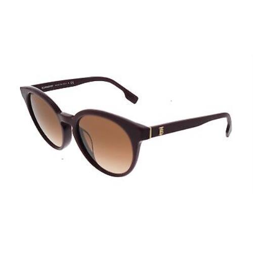 Burberry 0BE4326F 340313 Amelia Bordeaux Round Sunglasses