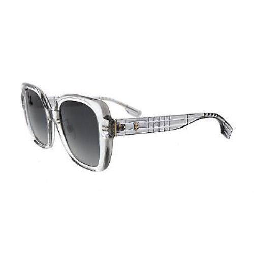 Burberry 0BE4371F 3825T3 Helena Clear Square Sunglasses - Frame: , Lens: Grey Gradient