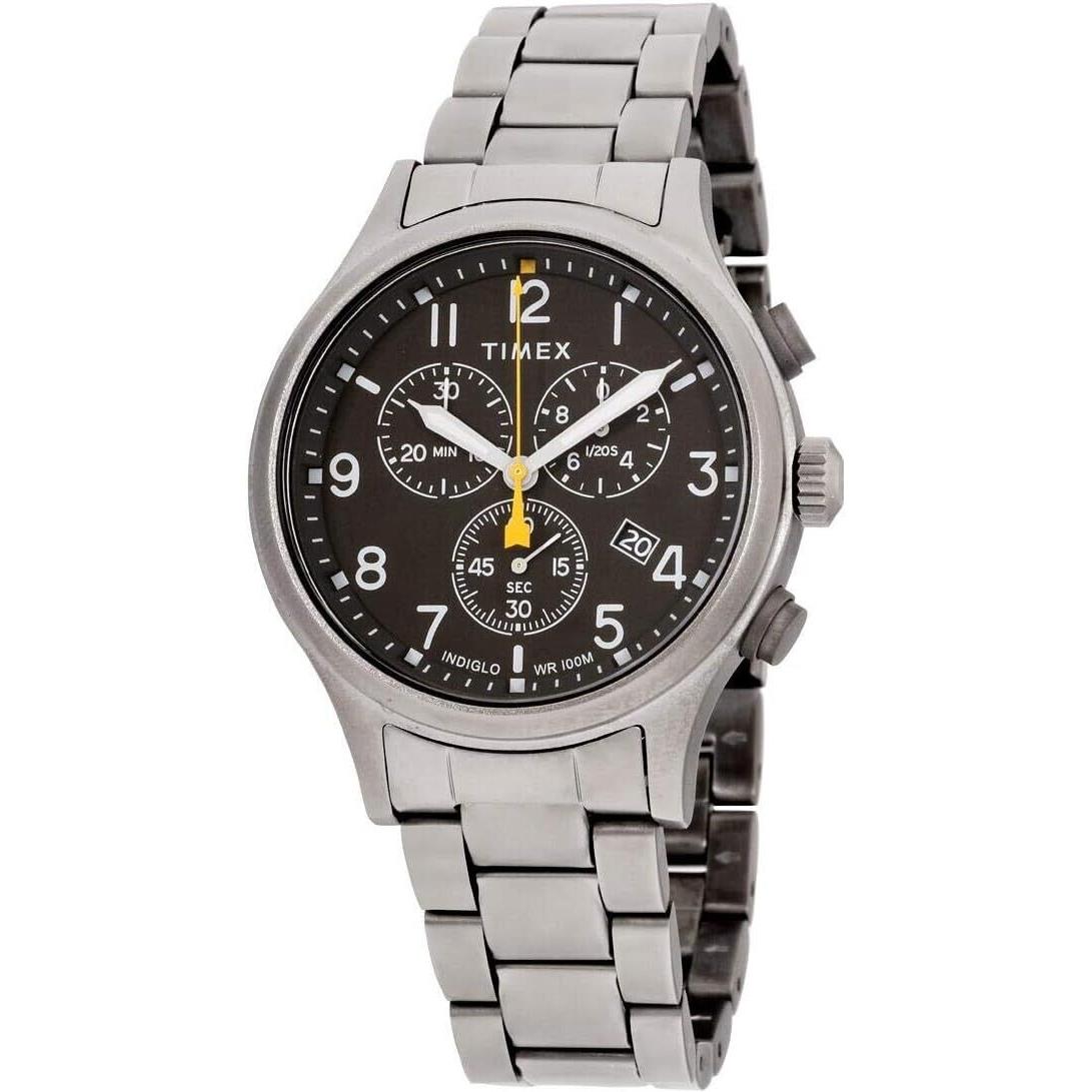 Timex Allied Quartz Chronograph Grey Dial 42mm Men`s Watch TW2R47700