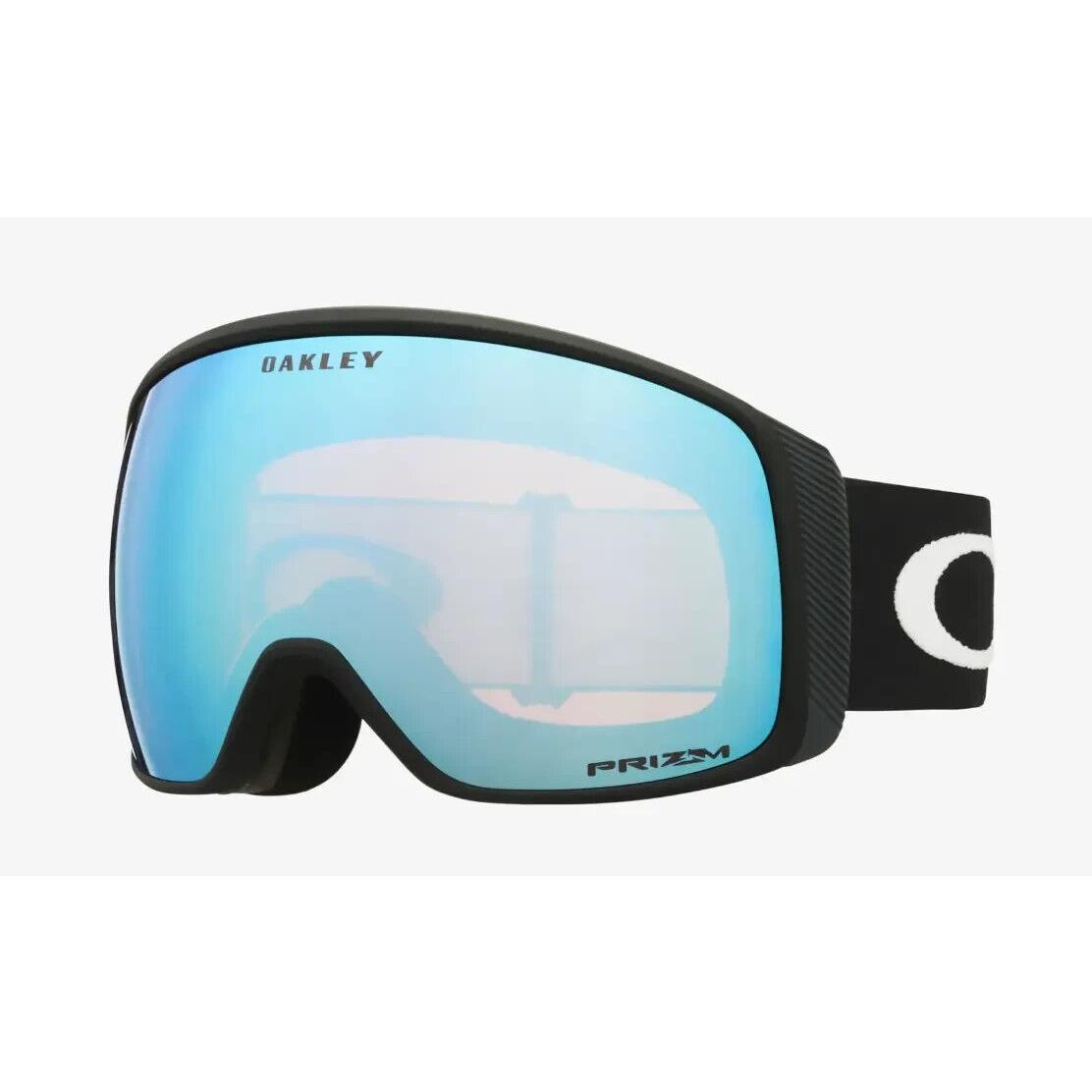 Oakley Flight Tr XL Mask Snow Goggles Matte Black Prizm Sapphire As Pictured