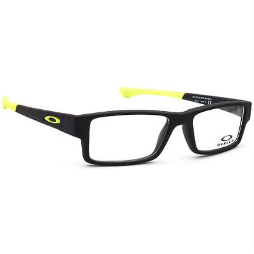 Oakley Junior Eyeglasses OY8003-0550 Airdrop XS Black/neon Green Frame 50-15 126 - Frame: Matte Black/Neon Green