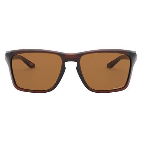 Oakley OO9448 Sunglasses Men Brown Rectangle 57mm