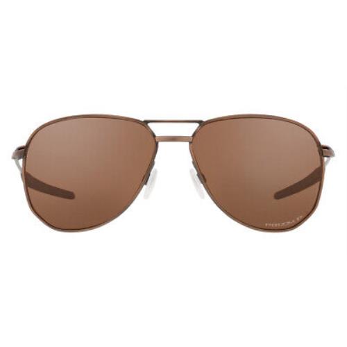 Oakley Contrail 0OO4147 Sunglasses Men Brown Aviator 57mm