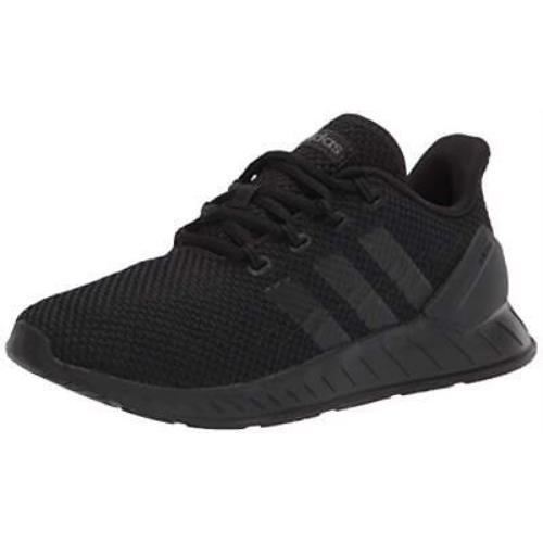 Adidas Questar Flow Nxt Running Shoes Black/white/grey Size 11 Little Kid