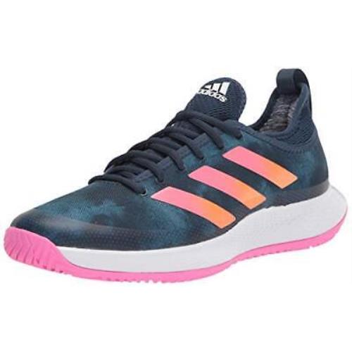 Adidas Men`s Defiant Generation Tennis Shoe Navy Screaming Pink Orange 11