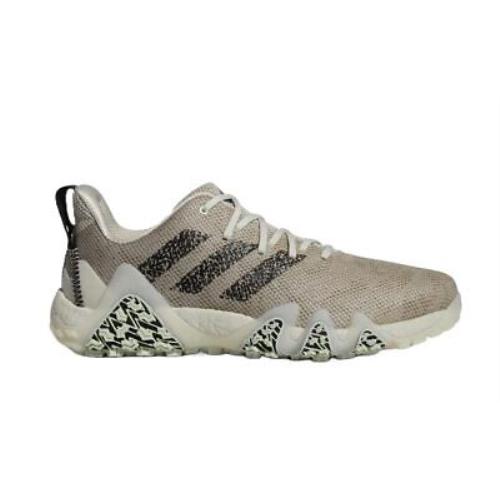 Adidas Men`s Codechaos 22 Spikeless Golf Shoes Clear Brown Black Linen Green 8