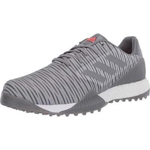 Adidas Men`s Codechaos Sport Golf Shoe Grey White 8.5 Wide