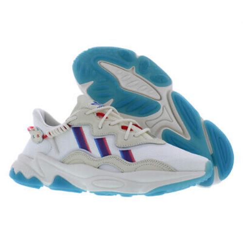 Adidas Ozweego Mens Shoes Size 8.5 Color: Footwear White/blue/scarlet