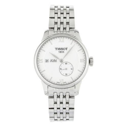 Tissot Le Locle Steel Men`s Swiss Auto Silver Dial Watch T0064281103800