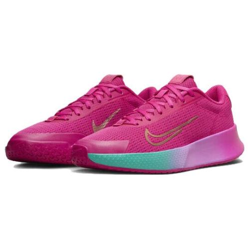 Nike Vapor Lite 2 HC Prm Womens Size 12 Shoes FB7065 600 Fireberry