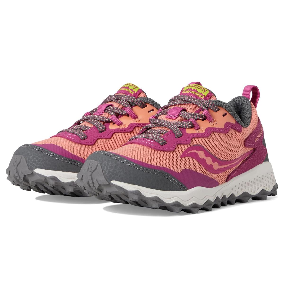 Saucony Kids Saucony Kids Peregrine Shield Kdz Sneakers Little Kid/big Kid Berry/Coral