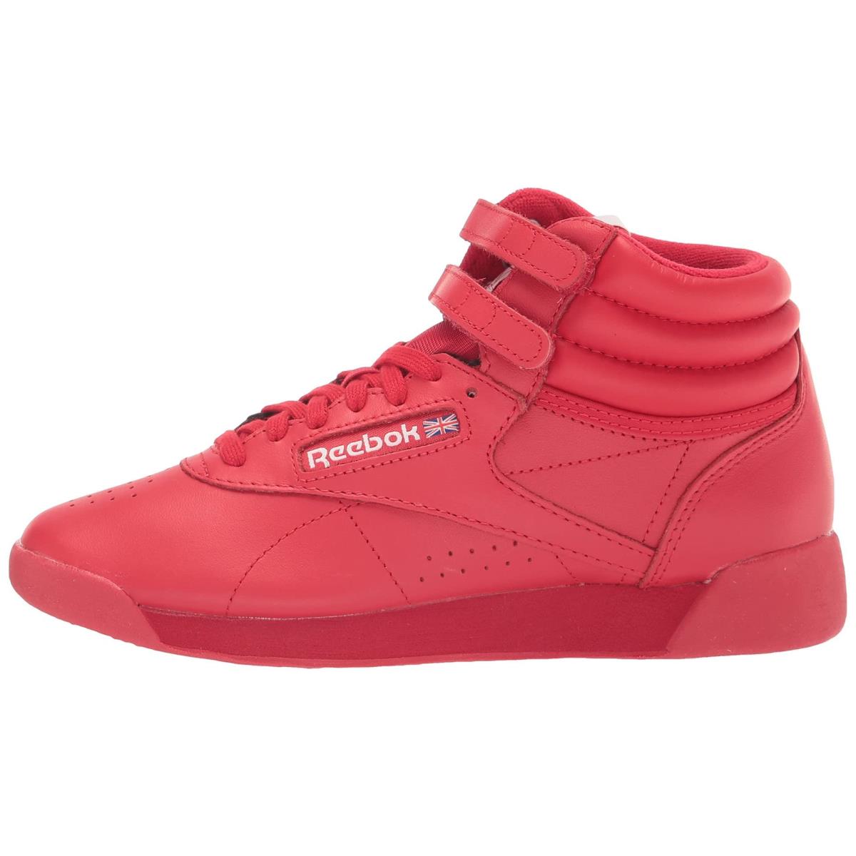 Reebok Women`s Freestyle Hi High Top Sneaker Vector Red/White