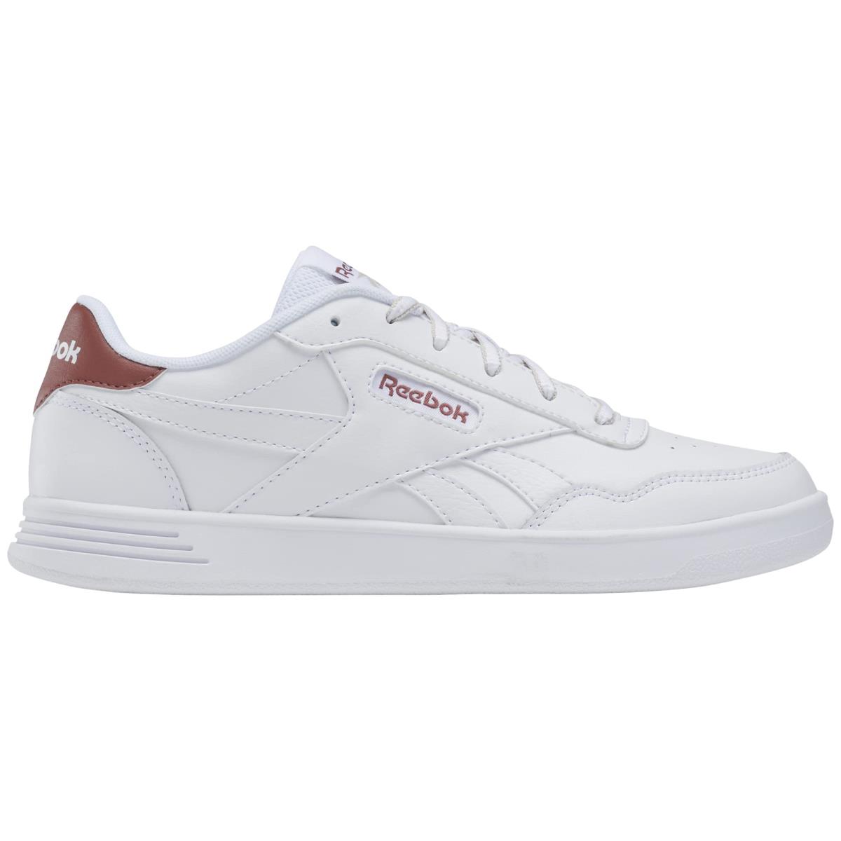 Reebok Women`s Court Advance Sneaker Footwear White/Sedona Rose/Stucco